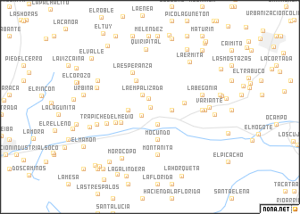 map of Barrio Beisbol